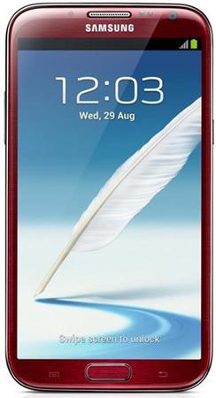 Смартфон Samsung Galaxy Note 2 GT-N7100 Red - Элиста