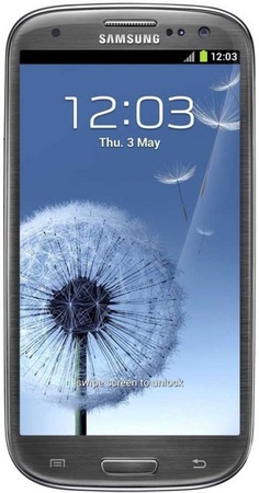 Смартфон Samsung Galaxy S3 GT-I9300 16Gb Titanium grey - Элиста